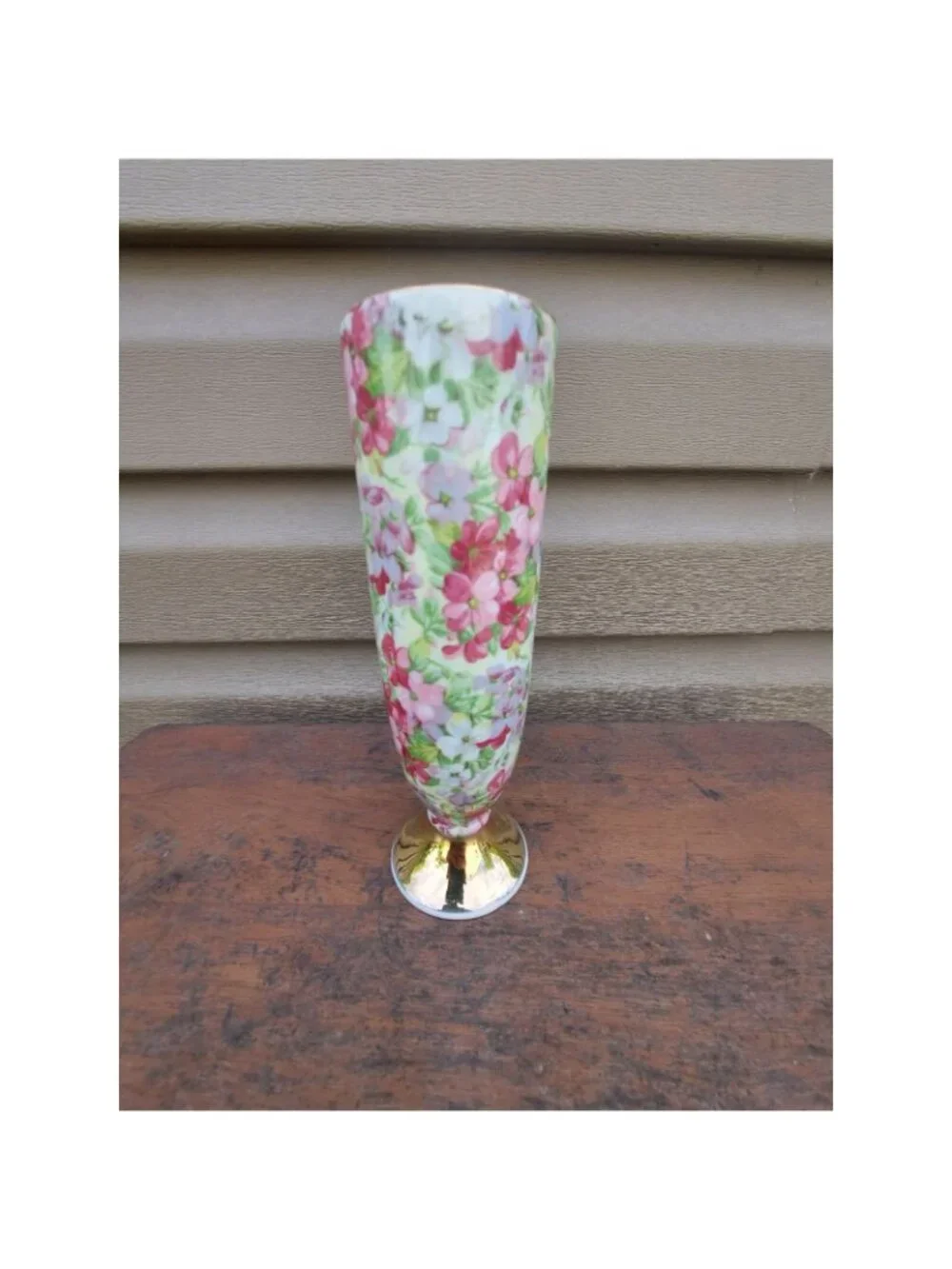 Royal Standard Virginia Stock Chintz Vase